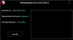 MI DIAG MODE ENABLE TOOL