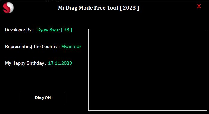 MI DIAG MODE ENABLE TOOL