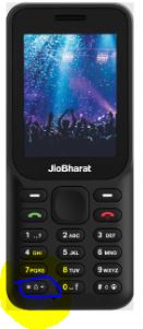 Jio Bharat v2 boot key