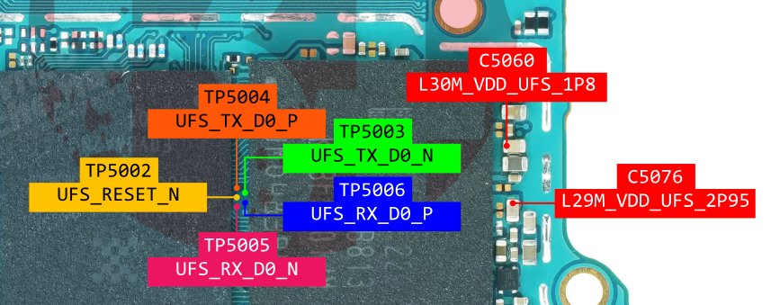 samsung a546e isp pinout