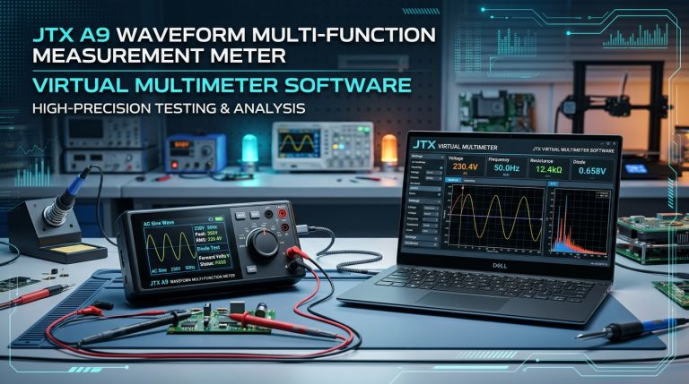 JTX A9 Virtual Multimeter Software Download & USB Driver Setup Guide