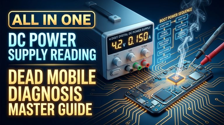 All In One DC Power Supply Reading & Dead Mobile Diagnosis Master Guide | Hardware Solution