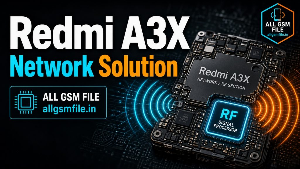 Redmi A3X Network Solution